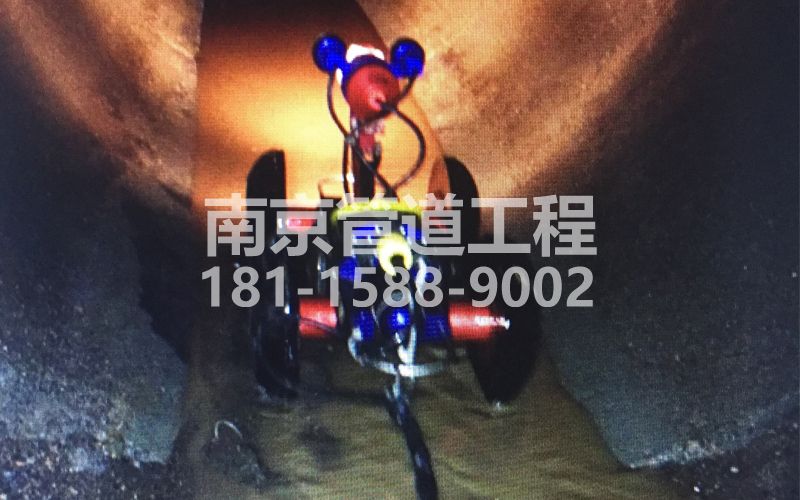 三步两桥管道机器人检测