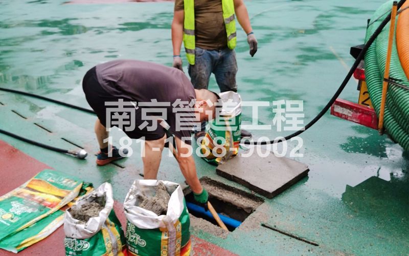 218三步两桥管道清淤